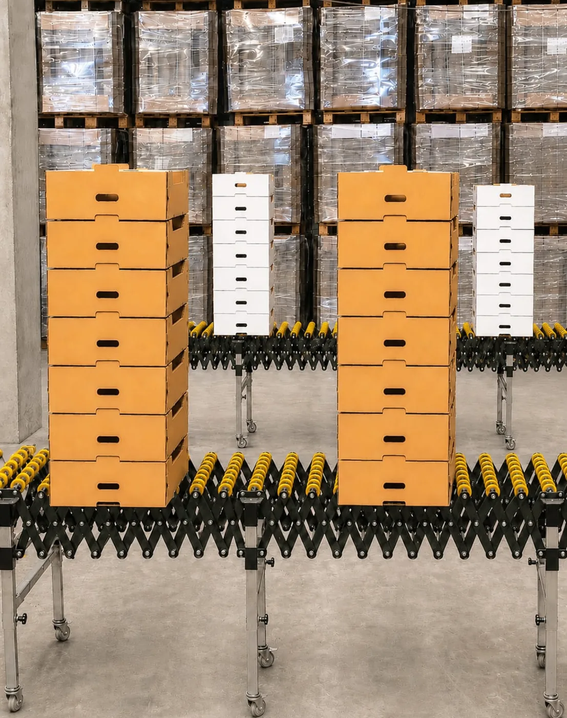 Caja troquelada para producto alimentario